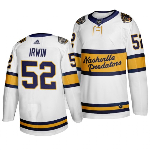 52 Matt Irwin White 2020 Winter Classic Jersey