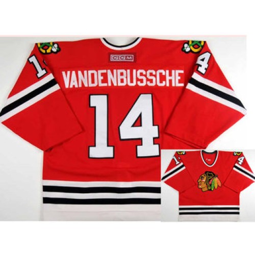 #14 Ryan Vandenbussche CCM Throwback Hockey Jersey