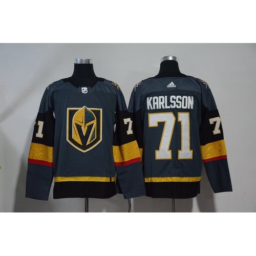 71 William Karlsson Gray Jersey
