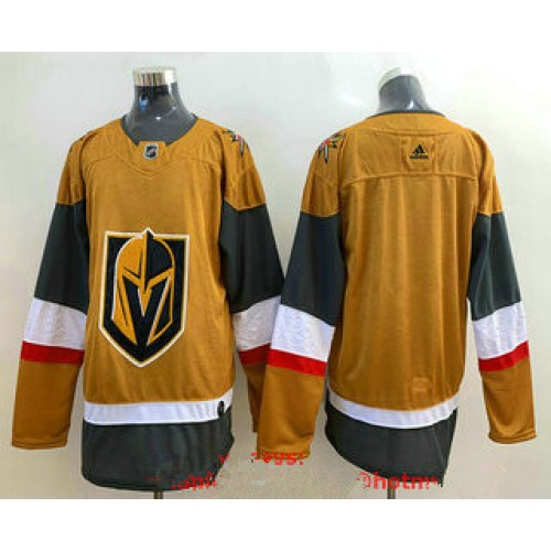Blank Gold 2020-21 Alternate Stitched Jersey