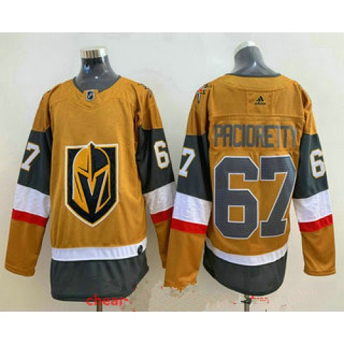 #67 Max Pacioretty Gold 2020-21 Alternate Stitched Jersey