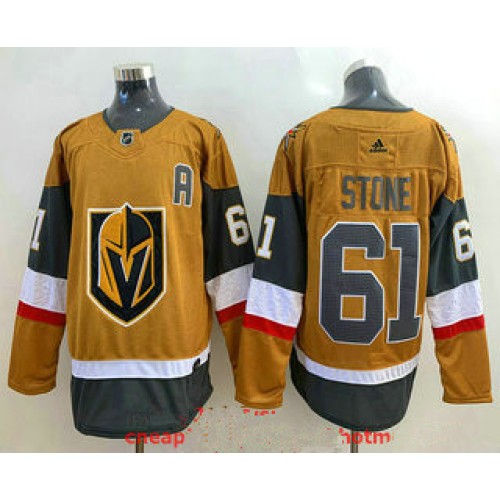 #61 Mark Stone Gold 2020-21 Alternate Stitched Jersey