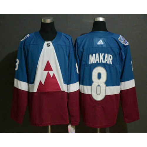 #8 Cale Makar Blue 2020 Stadium Series Stitched Jersey