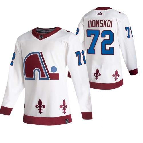 #72 Joonas Donskoi White 2020-21 Reverse Retro Alternate Jersey