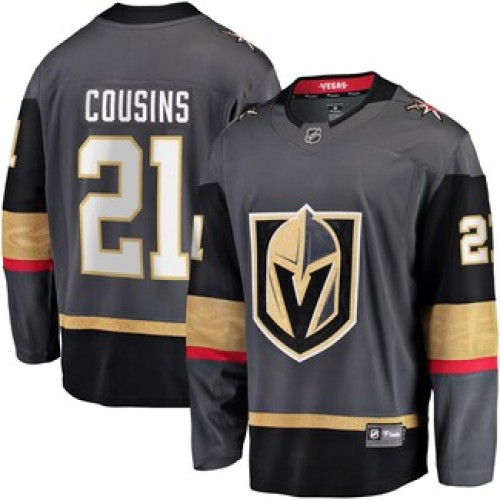 #21 Nick Cousins Fanatics Branded Gray Breakaway Home Player Jersey