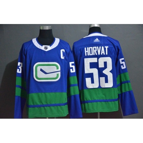 #53 Bo Horvat Blue Jersey