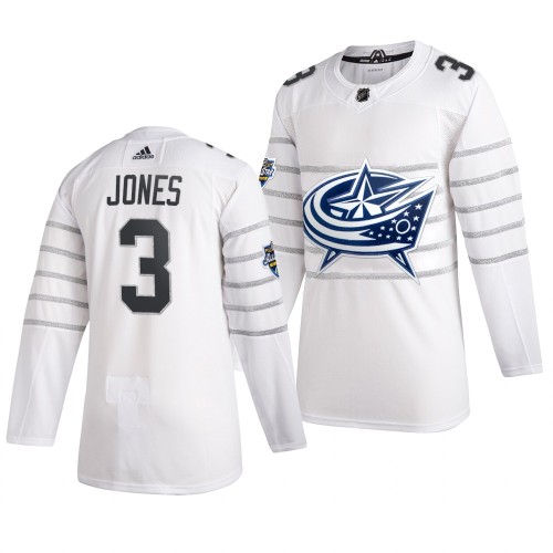#3 Seth Jones White 2020 All-Star Game Jersey