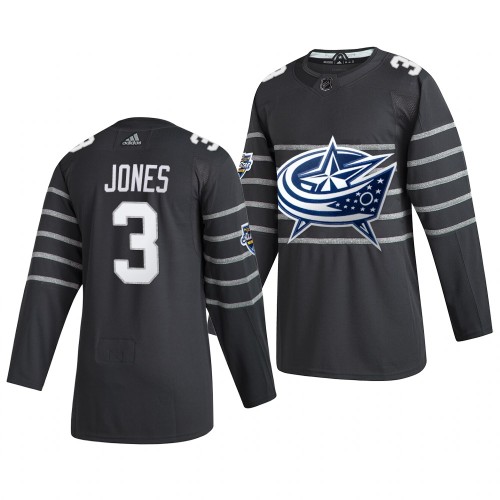 #3 Seth Jones Gray 2020 All-Star Game Jersey