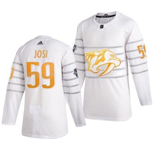 #59 Roman Josi White 2020 All-Star Game Jersey