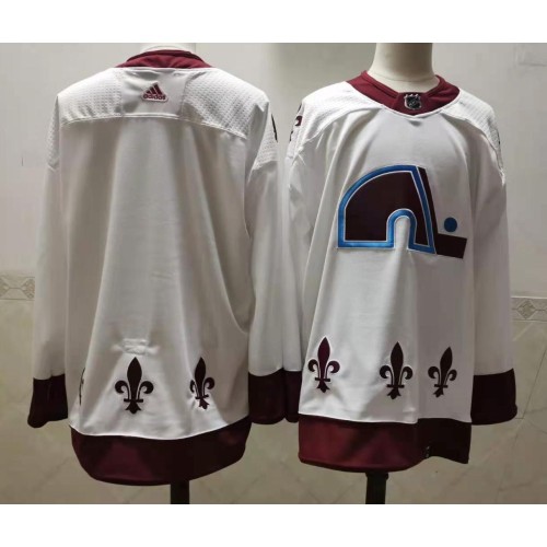 Blank White 2021 Retro Stitched Jersey