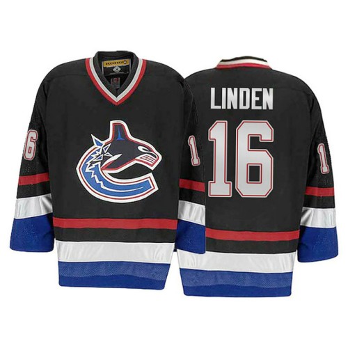Trevor Linden #16 Navy 1998 Lightly Vintage CCM Jersey