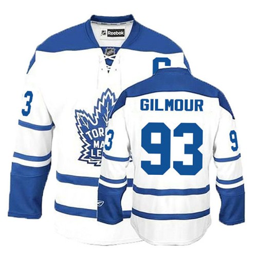 Doug Gilmour #93 White Captain Alternate Jersey