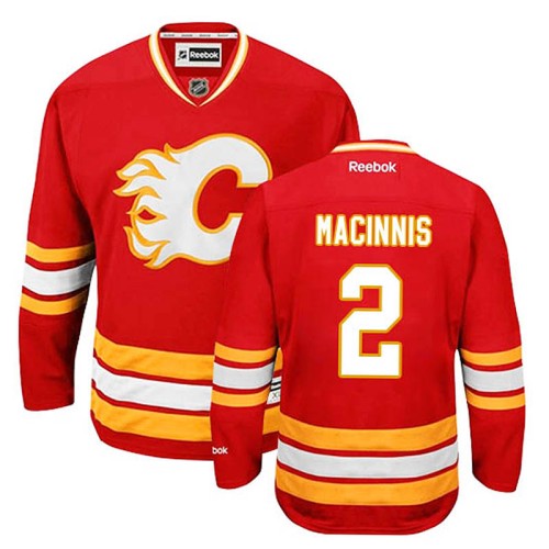 Al MacInnis #2 Red Alternate Jersey