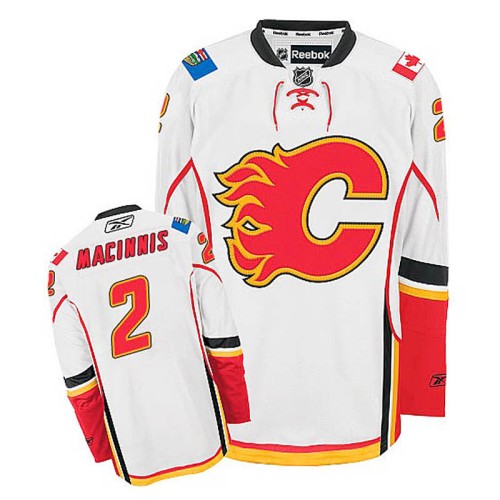 Al MacInnis #2 White Away Jersey