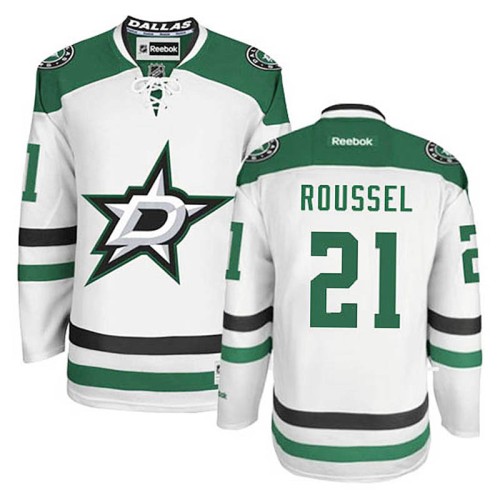 Antoine Roussel #21 White Away Jersey
