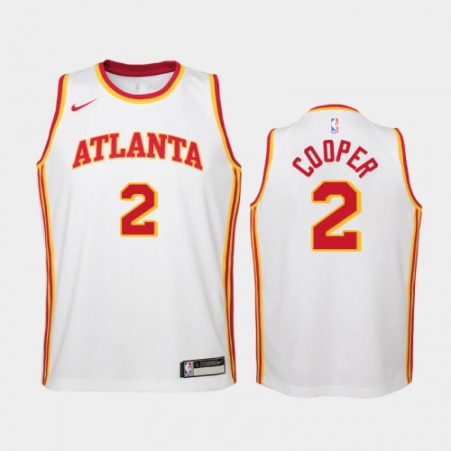 Sharife Cooper Youth #2 Association Edition 2021 NBA Draft White Jersey