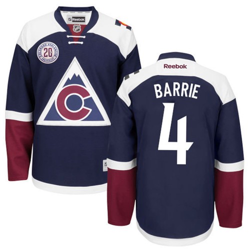 Tyson Barrie #20 Navy Blue 20th Anniversary Jersey