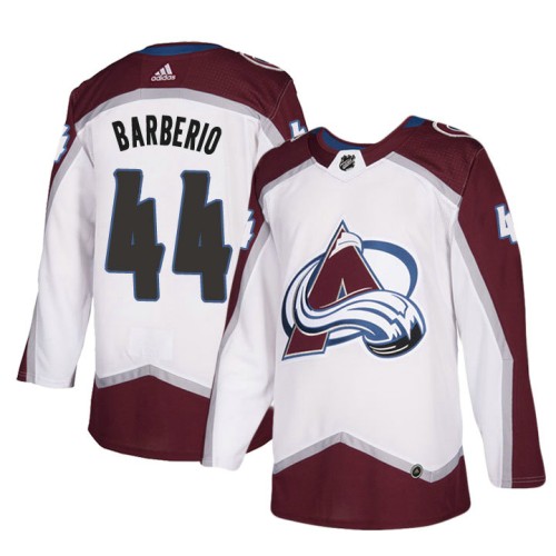 #44 Mark Barberio White Away Jersey