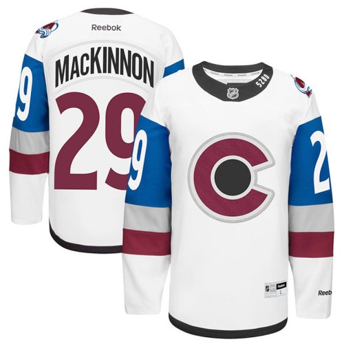 Nathan MacKinnon #19 White 2016 Stadium Series Jersey