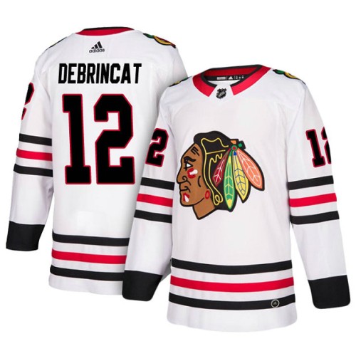 #12 Alex DeBrincat White Away Jersey