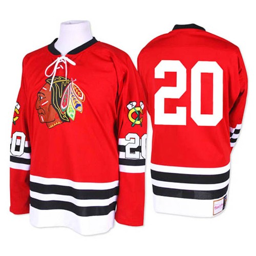 Brandon Saad #20 Red 1960-61 Throwback Jersey