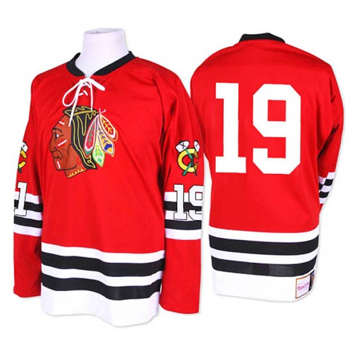 Jonathan Toews #19 Red 1960-61 Throwback Jersey
