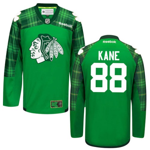 Patrick Kane #88 Green St. Patrick's Day Jersey