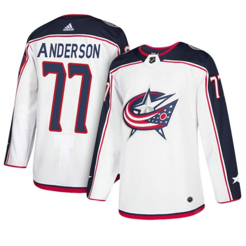 #77 Josh Anderson White Away Jersey