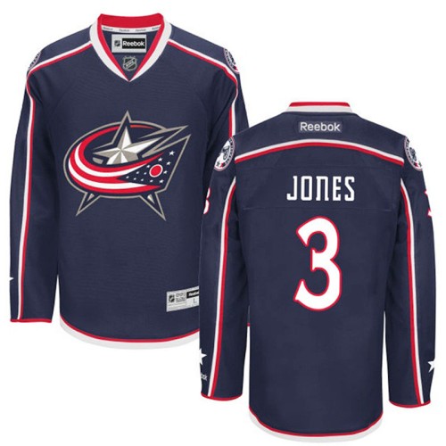 Seth Jones #3 Navy Home Premier Jersey