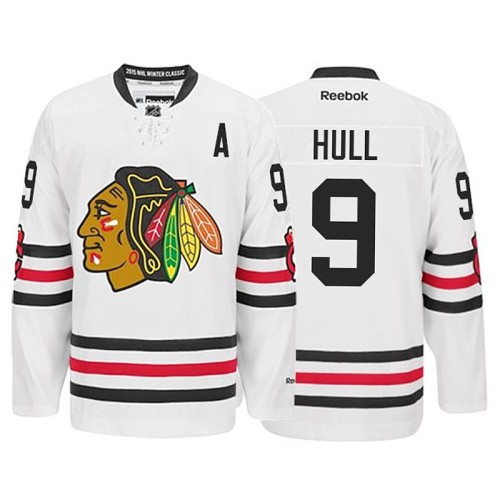 Bobby Hull #9 White Jersey