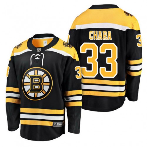 #33 Breakaway Player Zdeno Chara Jersey Black