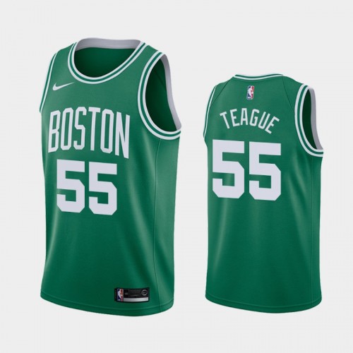 Men's Boston Celtics Jeff Teague #55 2020-21 Icon Green Jersey