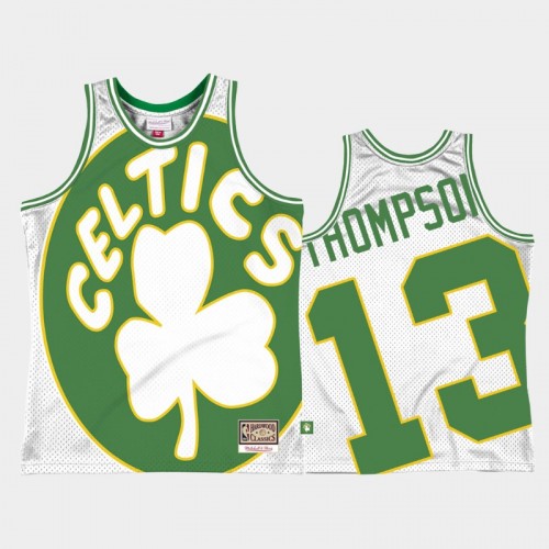Boston Celtics #13 Tristan Thompson White Big Face 2.0 Jersey