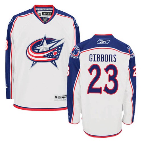 Brian Gibbons #23 White Away Jersey