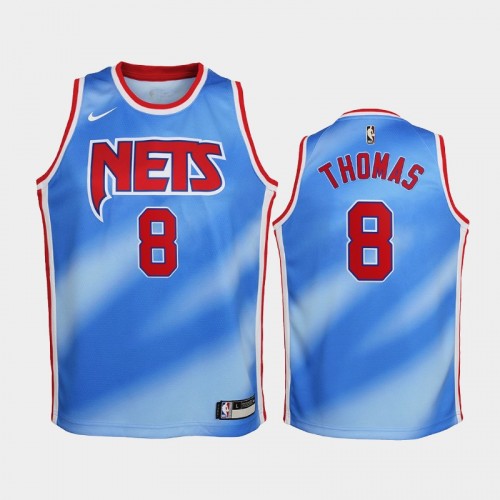 Brooklyn Nets Cameron Thomas 2021 Classic Edition Blue Jersey