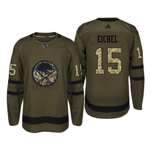 #15 Jack Eichel Camo Salute To Service Jersey
