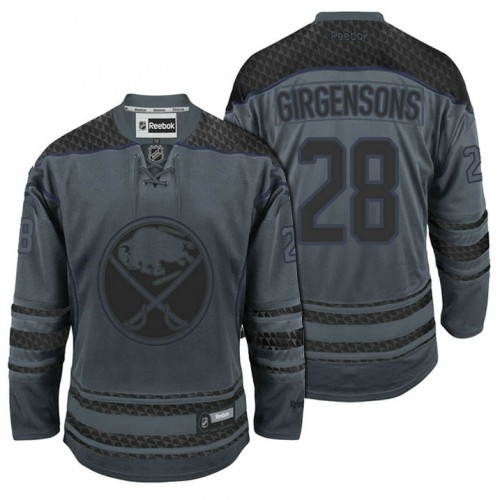 #28 Zemgus Girgensons Storm Cross Check Fashion Jersey