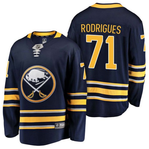 #71 Breakaway Player Evan Rodrigues Jersey Navy
