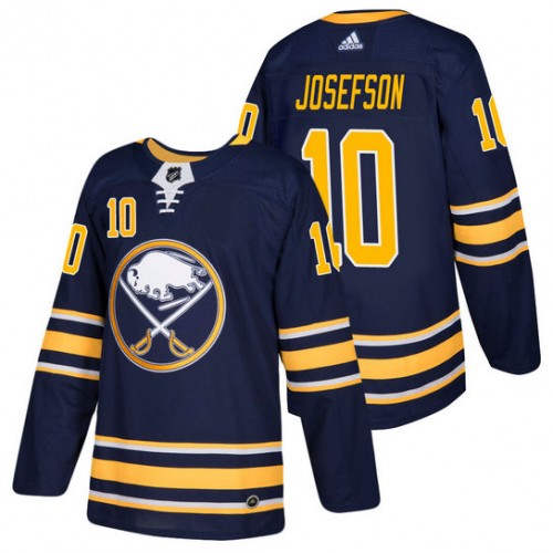 #10 Jacob Josefson Navy 2018 New Season Player Home Jersey