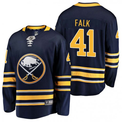 #41 Breakaway Player Justin Falk Jersey Navy