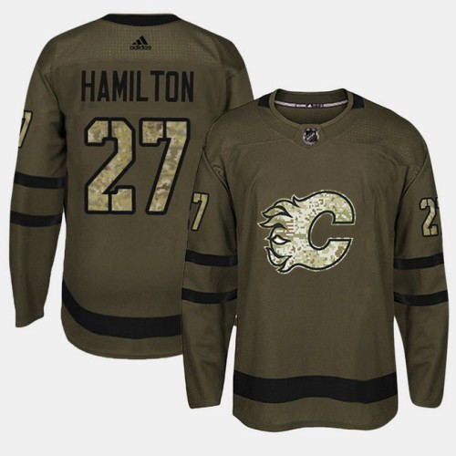 #27 Camo Salute To Service Dougie Hamilton Jersey