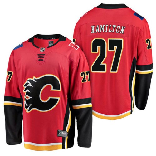 #27 Breakaway Player Dougie Hamilton Jersey Red