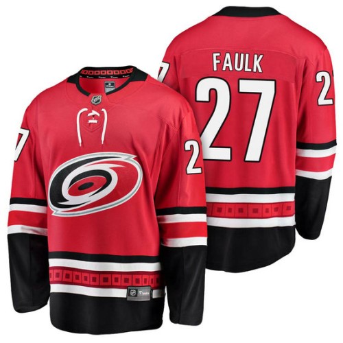 #27 Breakaway Player Justin Faulk Jersey Red