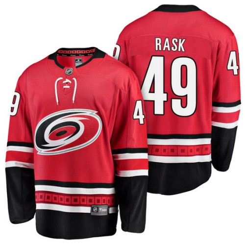 #49 Breakaway Player Victor Rask Home Jersey Red