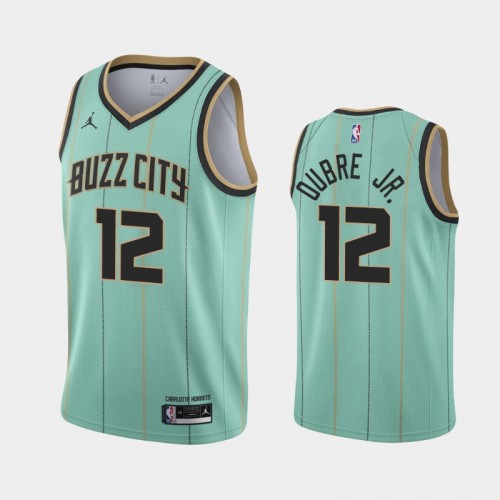 Charlotte Hornets Kelly Oubre Jr. Men #12 City Edition 2021 Trade Mint Green Jersey