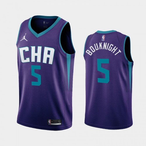 Charlotte Hornets James Bouknight 2021 Statement Edition Purple Jersey