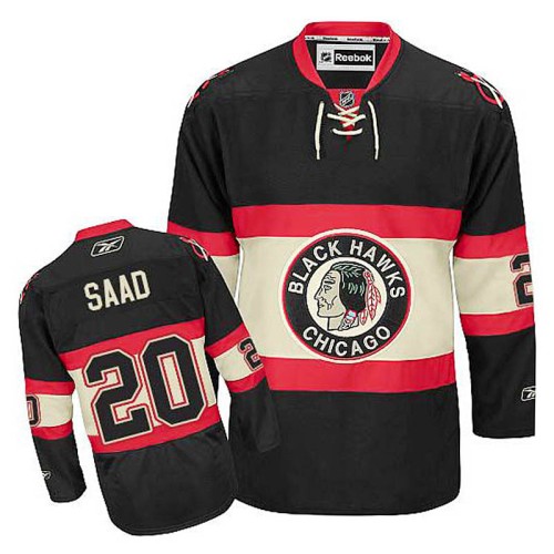 Brandon Saad #20 Black Alternate Jersey