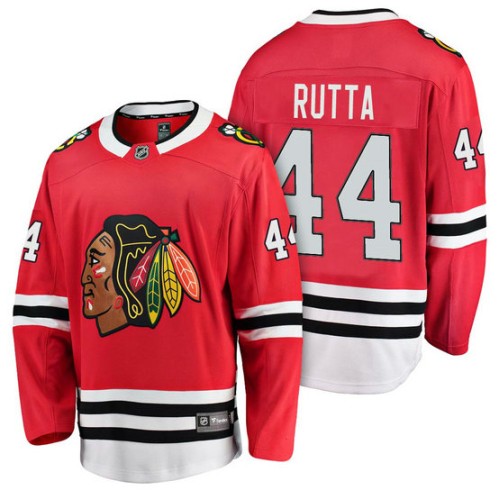 #44 Breakaway Player Jan Rutta Jersey Red