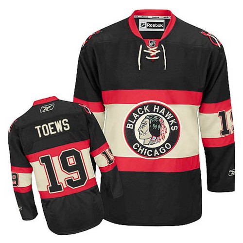 Jonathan Toews #19 Black Alternate Jersey