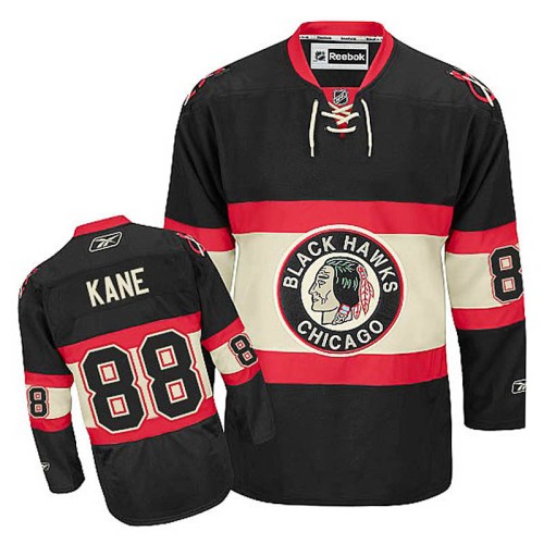 Patrick Kane #88 Black Alternate Jersey
